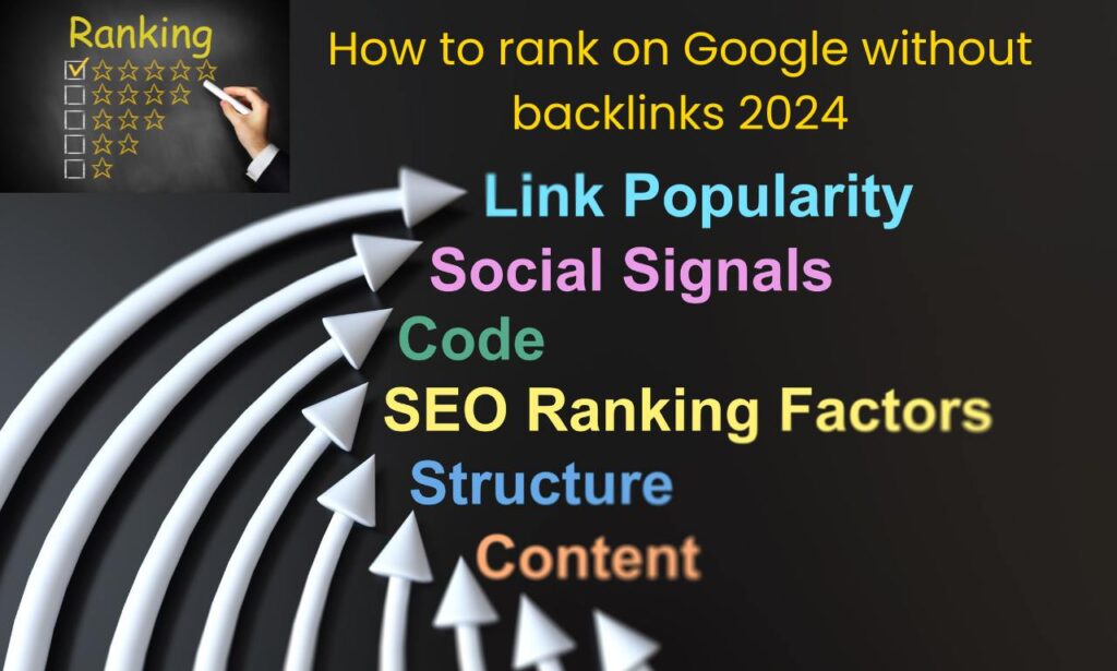 rank on Google without backlinks